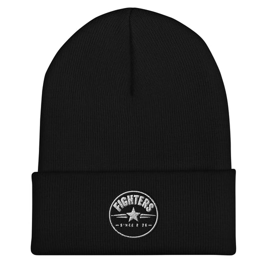Bonnet Fighters Debyshop - vue détail broderie